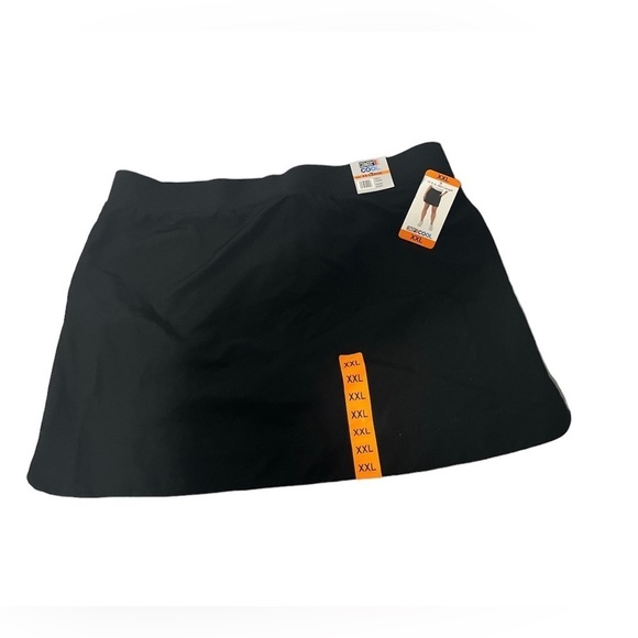 32 Degree Womens Cool A Line Skirt Black Above Knee Stretch Plus XXL - Picture 5 of 9